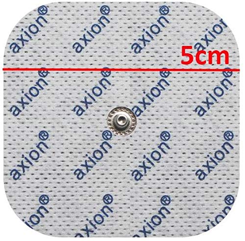 4 Electrodos axion de 50x50 mm TENS & EMS para su aparato COMPEX