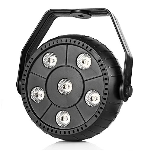 4 Pack 6 LED Mini Estadio de Luz PAR LED 3 en 1 activada la mezcla de sonido Efecto de iluminación RGB Wash disco del partido de la igualdad del LED de la lámpara hasta de luz DJ Etapa de iluminación