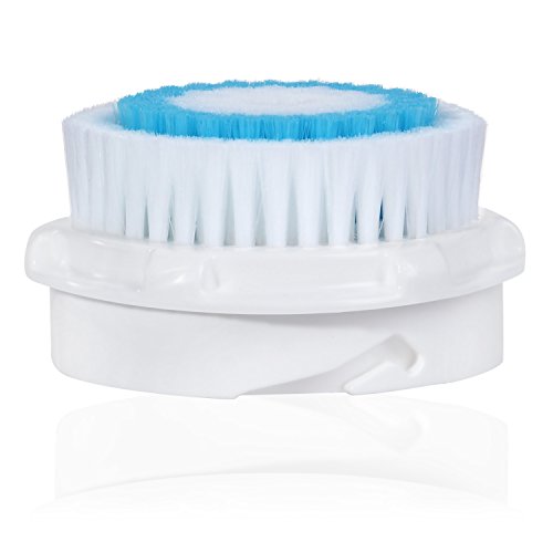 4 x cabezas de cepillo E-Cron®. Cabezal de cepillo compatible para la limpieza facial con poros profundos de Clarisonic (Deep Pore).