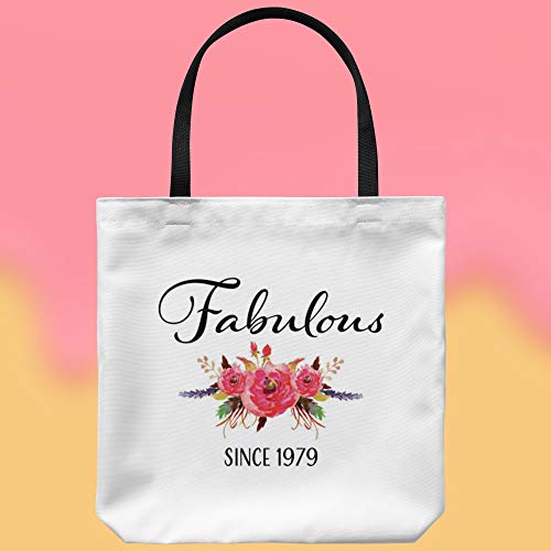 40 cumpleaños Ideas 40 años de edad mujer 40 años de edad regalos para mujer 40 cumpleaños regalos para su fabuloso desde 1979 bolsa bolsa 40 años de edad
