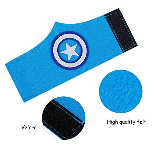 40 Piezas Pulseras de Superhéroe, Fiesta de cumpleaños de superhéroe, Suministros de Fiesta de Superhéroes, Accesorio de Fiesta Infantil, Regalo de Fiesta de cumpleaños para niños y niñas favores