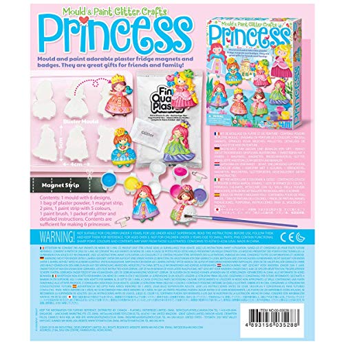 4M - Mould & Paint Glitter Princess (004M3528)
