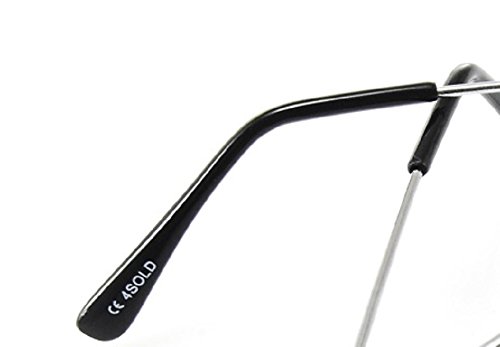 4sold Gafas de sol polarizadas de estilo para niño en muchos colores, gafas de sol infantiles unisex estilo Silver Frame Silver Polarized Mirror (silver)