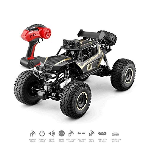 4WD Off-Road de la roca de 2,4 GHz vehículo de control remoto de coches de gran tamaño camión de juguete RC Car Escalada de carga de carreras de coches for niños y adultos al aire libre exclusivo de C