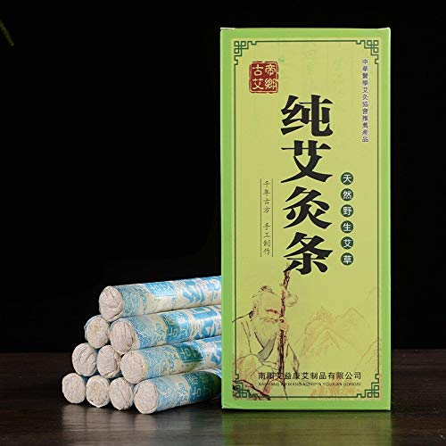 5 Años De Moxa Rolls - Chino Puro Moxa Cigarros Usando Manual Natural Salvaje Artemisa Salud Moxibustión Moxa Moxa Gaza Columna Pureza 5: 1 huze1