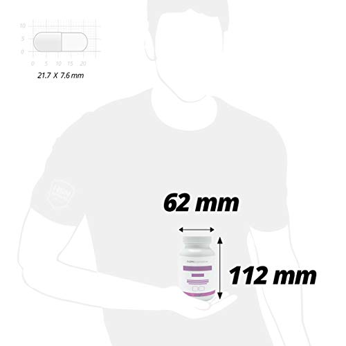 5-HTP Plus de HSN 200mg | Con Vitamina C y B6 | Extracto 15:1 Griffonia Simplicifolia | Mejora del Sueño, Reduce Estrés | Vegano, Sin Gluten, Sin Lactosa, 120 cápsulas vegetales