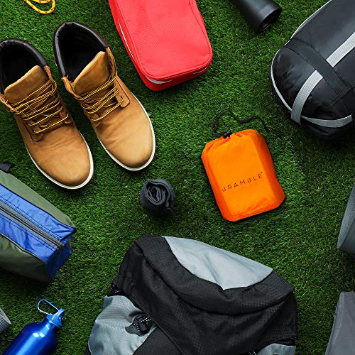 5 Premium Saco de Dormir de Emergencia - Sacos de Vivac, Supervivencia Impermeable Manta - Aislamiento Térmico – Alta Visibilidad, Portátil, Ligero y Resistente| Camping Al Aire Libre Senderismo.