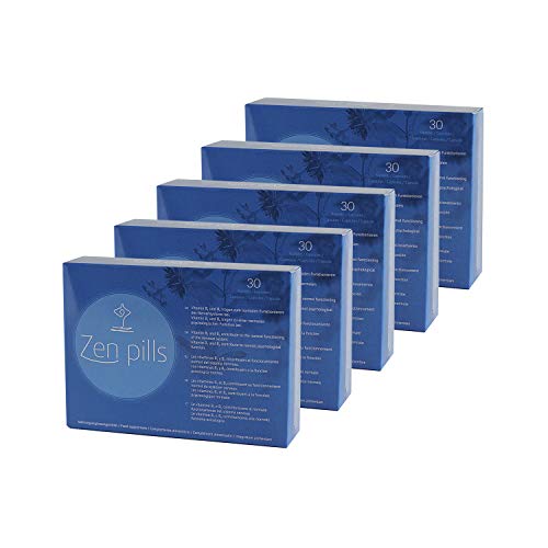 5 Zen Pills: Cápsulas relajantes para controlar la ansiedad