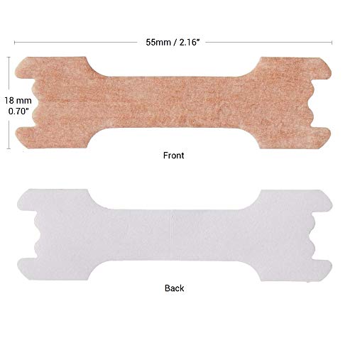50 Better Breath nasal tiras dejar de roncar dormir ayuda para mejorar el sueño. Estas bandas son también ideal para mejorar la respiración cuando haciendo deporte activos., canela(55*18mm,50PCs)