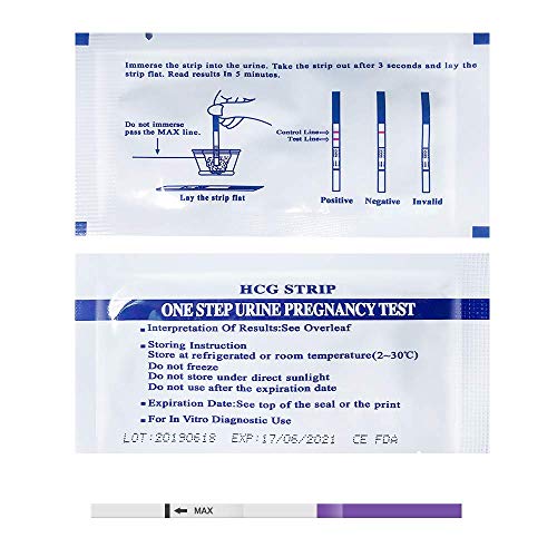 50 x 10mIU/ml Pruebas de Embarazo Test de Embarazo Alta Sensibilidad Temprana PT800 Dragoskandia