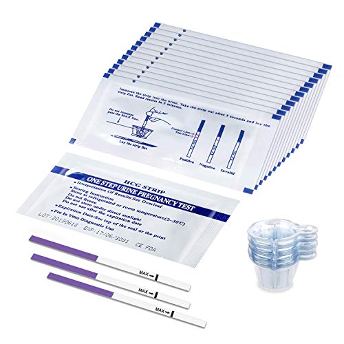 50 x 10mIU/ml Pruebas de Embarazo Test de Embarazo Alta Sensibilidad Temprana PT800 Dragoskandia
