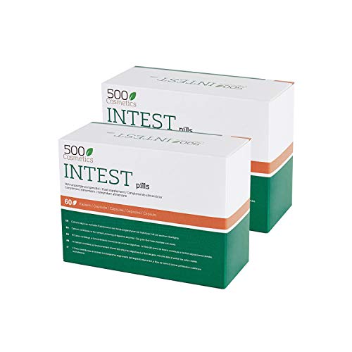500Cosmetics Intest- Cápsulas Naturales para Prevenir y Evitar las Hemorroides - Mejora la Circulación y Combate el Estreñimiento - Para Hombre y Mujer.