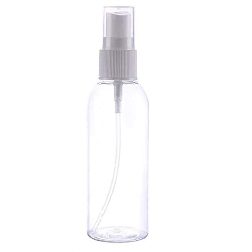 50Ml / 60Ml / 100Ml Ml Botella De Spray Botella De Spray Transparente Nebulizador Portátil Recargable con 1 Embudo-50 Ml 100 Piezas