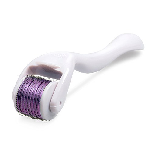 (540 agujas) TMT blanco Micro sistema de rodillos de aguja de titanio para las arrugas, Scar, acné, celulitis tratamiento (más eficaz que Regular 192 Agujas Derma rodillos) – 1,5 mm