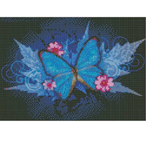 5D Kit de pintura de diamante con taladro completo de hoja de arce mariposa DIY Diamond painting Rhinestone bordado de punto de cruz artes manualidades para decoración de la pared del hogar 30x40 cm