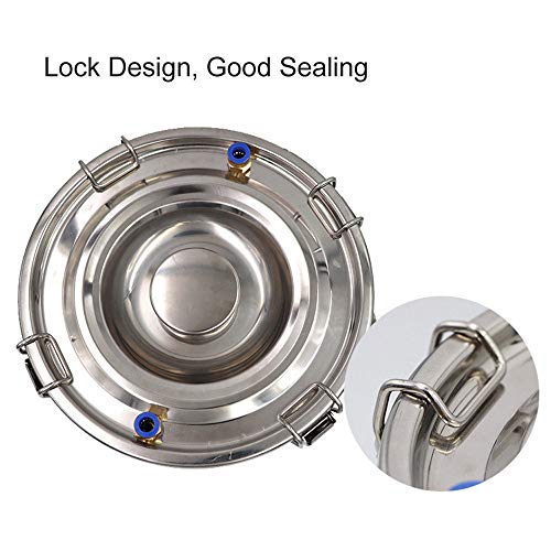 5L Ordeñadora eléctrica portátil,Ordeñadora de acero inoxidable,Ordeñadora de vaca cabra,Extractor de leche de gran capacidad, con pulso,Micro bomba de vacio,Forro de silicona 220V,goat/sheep