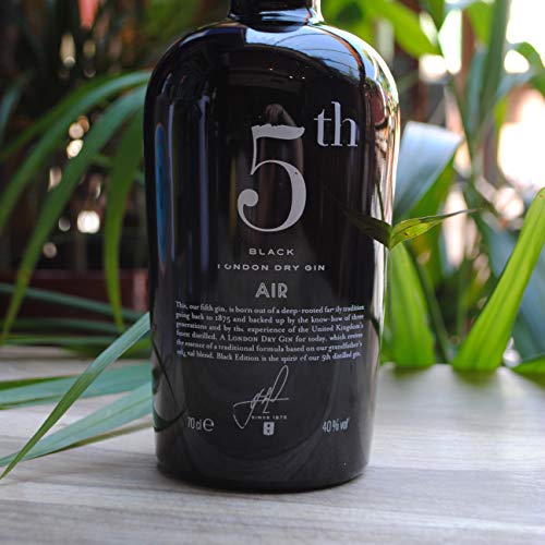 5th AIR Black London Dry Gin (1 x 0.7 l)