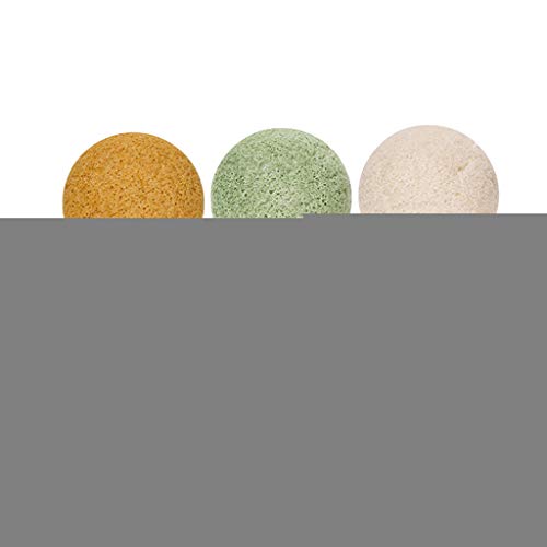 6 Pcs Esponja Facial de Limpieza Exfoliantes Konjac para Limpiar Profunda
