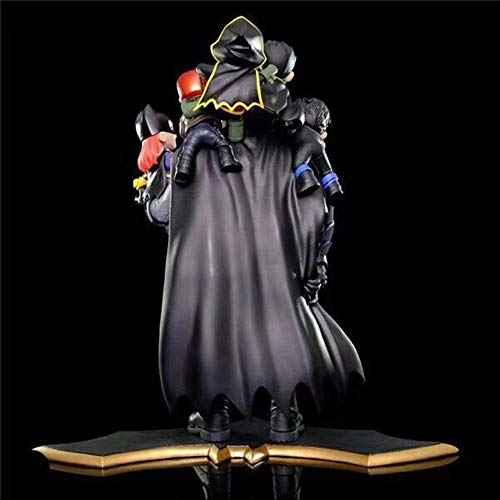 6 Piezas Dc Comics Batman Familia Diorama Estatua Figura Juguete Brinquedos Modelo Colección Regalos 37 Cm