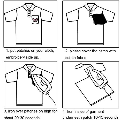 6 piezas espacio astronauta y bandera parches hierro bordado en parches para ropa DIY ropa pegatinas personalizados Badges Parches NASA Termoadhesivo para la Ropa