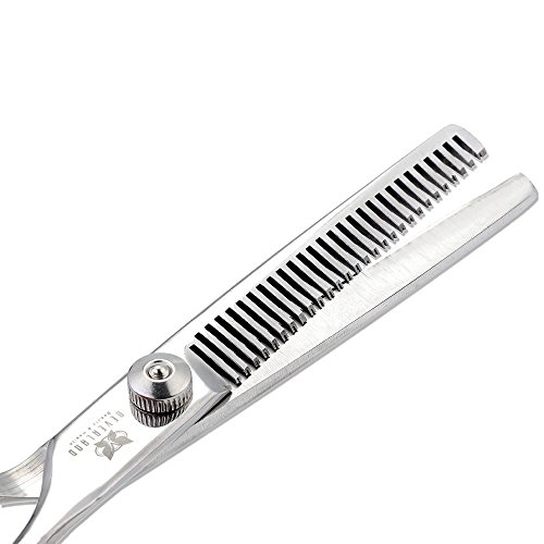 6" Tijeras de Peluquería Esculpir Profesional Neverland Tijeras de Barbero Tijera de corte de pelo para Cortar y Entresacar para Peluquero y Salón de Corte de Cabello