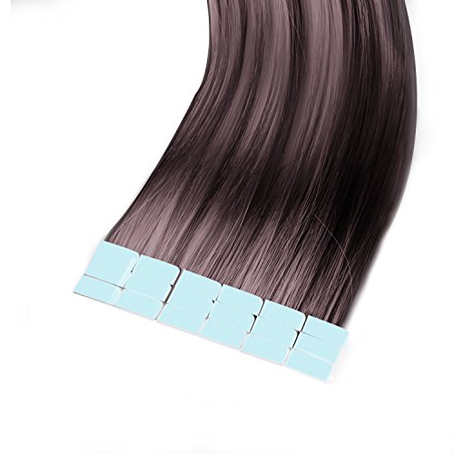 60 Piezas de Cinta Adhesiva de Extensión de Pelo de Trama Cinta Adhesiva de Doble Cara Herramienta de Belleza para Cinta en Extensión de Cabello y Trama de Pelo