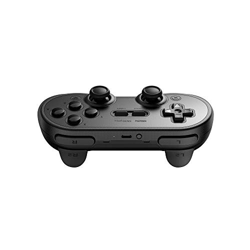 8Bitdo Sn30 Pro+ Wireless Bluetooth Gamepad For Nintendo Switchwindowsmacosandroidraspberry Pi (Black Edition) [ [Importación alemana]