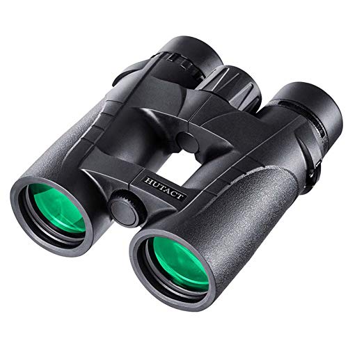 8x42 Prismáticos Telescopio de Visión Nocturna con Poca Luz Ocular de 42 mm Revestimiento FMC para Caza Senderismo Adultos y Niños