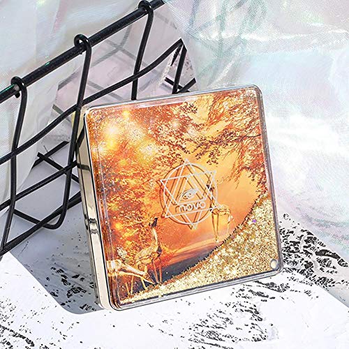 9 Colores Super Pigmentado Profesional Paleta De Sombra De Ojos Polvo De Ojos Mate Brillo Textura Cremosa Suave Mezclable Sombra Ultra Duradera Paleta De Maquillaje(2)