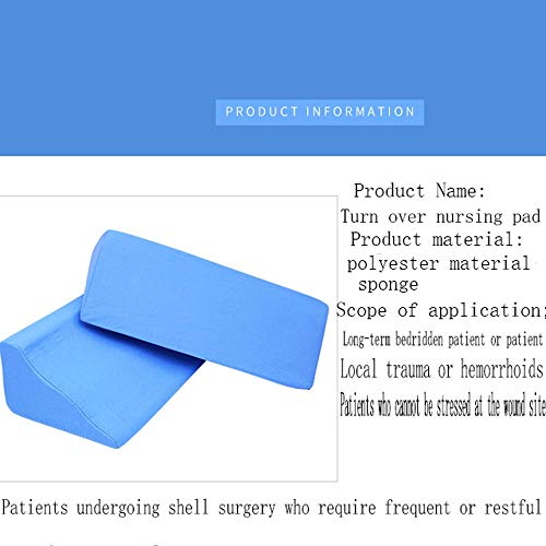 90GJ Paciente entregado Cuidado colchón médico Cama de Almohada triángulo Ancianos hogar antiescaras cojín Lateral médica