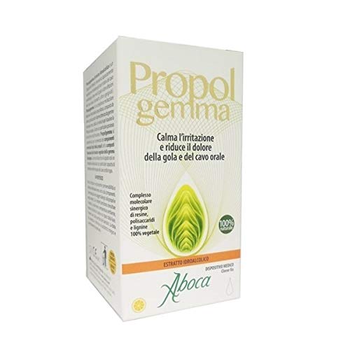 ABOCA - PROPOLGEMMA - SPRAY FUERTE ADULTOS 30 ML protección de la la mucosa, calma l'irritación y reduce el dolor de garganta y de cable oral