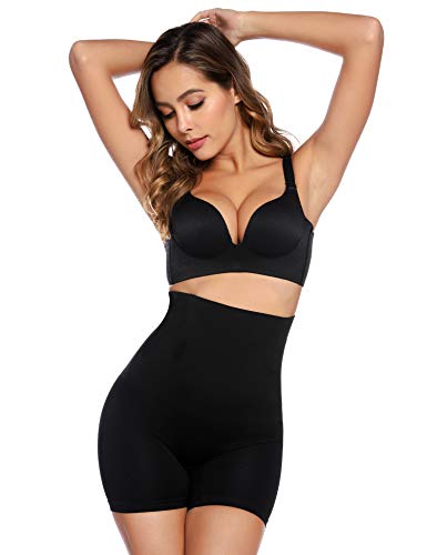 Abollria Fajas Reductoras Body Shaper Cintura Corsé,Braguita Moldeadora Adelgazante Faja Pantalón Cintura Alta Body Moldeador Abdomen Shapewear Lenceria Mujer (XL, Negro_3)