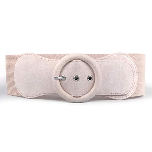 Abrigo de terciopelo dorado con hebilla de cinturón ancho para mujer Negro Negro (elástico