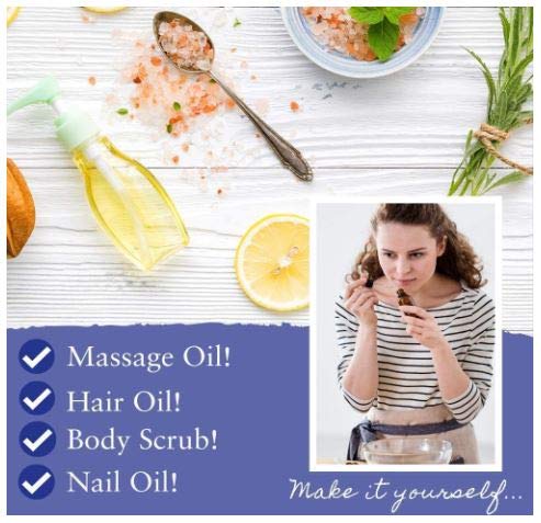 Absolute Aromas Aceite de almendras dulce 1L - Puro, natural, prensado en frío y sin crueldad animal. Vegano, sin OGM - Aceite para masajes e hidratante para el cabello, piel, cara y uñas