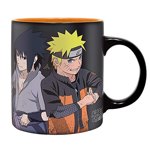 ABYstyle - Taza con caja de Naruto y Sasuke Vs Madara para adultos, ABYMUG259