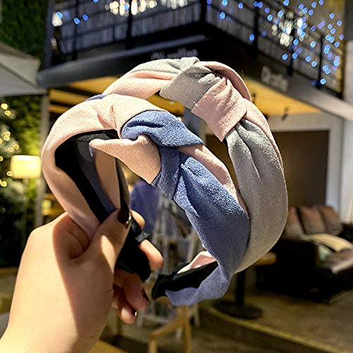 Accesorios Para El Cabello Diadema Para Mujer Red Roja Simple Color A Juego Accesorios Para El Cabello Cabello A Presión Antideslizante Atado Lavado De Cabello Diadema Paquete De Cabello Horquilla Jo