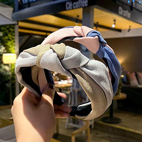 Accesorios Para El Cabello Diadema Para Mujer Red Roja Simple Color A Juego Accesorios Para El Cabello Cabello A Presión Antideslizante Atado Lavado De Cabello Diadema Paquete De Cabello Horquilla Jo