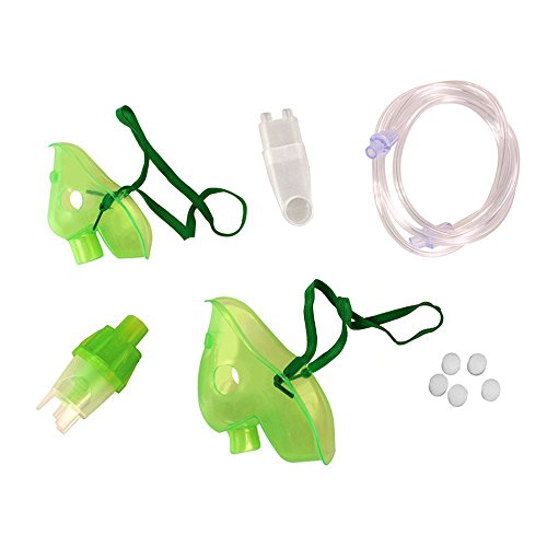 Accesorios para inhalador Omnibus BR-CN116B, máscara para niños y adultos, nebulizador, manguera de aire, boquilla y filtro