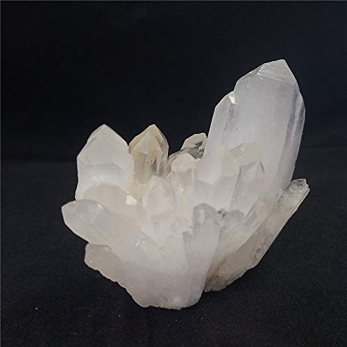 ACEACE Curación de Cristal 30g-50g Blanco Natural de Cristal de Cuarzo Cluster Punto Varita Mineral drusa Vug Piedra Natural del espécimen (Size : 50g)