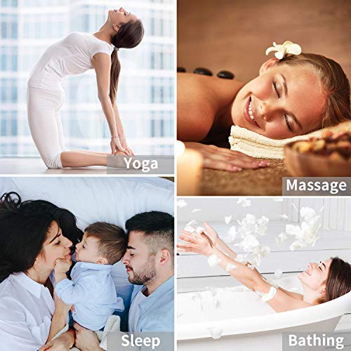 Aceite Esencial Puros，Ato Bea 6 * 10ml 100% Aceites Esenciales Naturales Lavanda, Hierba de Limón, Menta, Eucalipto, Árbol de té, Naranja Dulceaceites Esenciales Para Humidificador