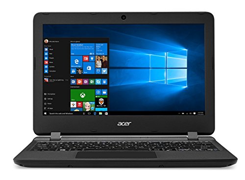 Acer Aspire ES1-132-C1NP - Ordenador portátil de 11.6" HD (Intel Celeron N3350, 4 GB RAM, 64 GB eMMc, Intel HD 500, Windows 10 S) Negro - Teclado QWERTY Español