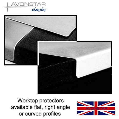 Acero inoxidable cortar para encimera redondas ver todas las variaciones tamaños + Los Precios (incluye patas de goma antideslizantes), acero inoxidable, Plateado, 500 x 500 rotundo fold