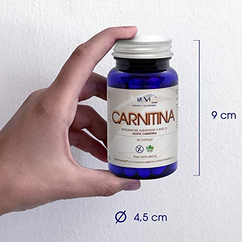 Acetil L Carnitina Quema Grasas Abdominal Natural Potente Adelgazante Rapido Pastillas Complemento Alimenticio Para Perder Peso Usa Grasa Para Producir Energía 1200 Mg Pura Acetyl Capsulas