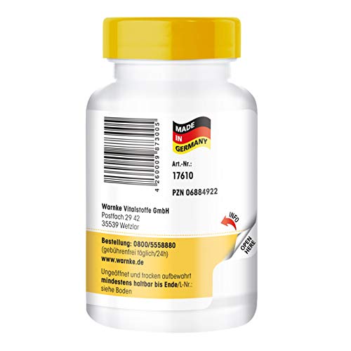 Ácido fólico 800µg – 100% vegano – Vitamina B9 – 100 comprimidos
