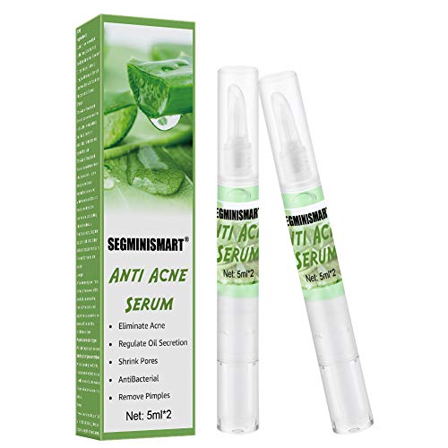 Acne Tratamiento,Tratamiento Acné gel,Crema Antiacne,Reducir los Puntos negros, Equilibrar el Agua y el Aceite, la Crema Contra el Acné Espinilla Regenera la piel