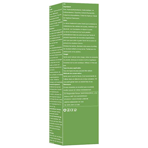 Acne Tratamiento,Tratamiento Acné gel,Crema Antiacne,Reducir los Puntos negros, Equilibrar el Agua y el Aceite, la Crema Contra el Acné Espinilla Regenera la piel