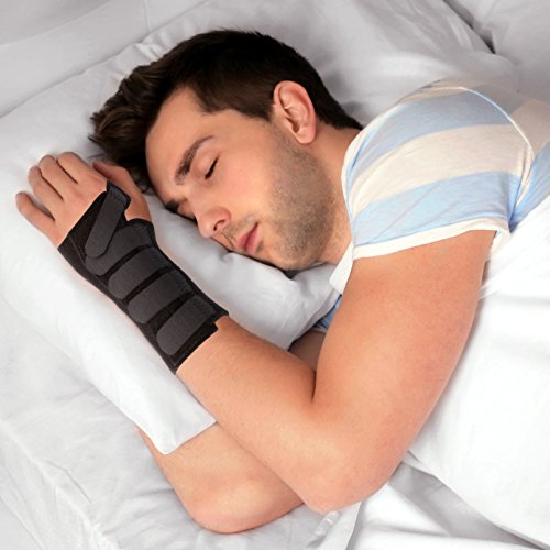 Actesso Órtesis Muñequera Avanzada Férula - Alivio del Dolor de Túnel Carpiano, Dolor de Muñeca, Tendinitis y Esguinces (XL Derecha)