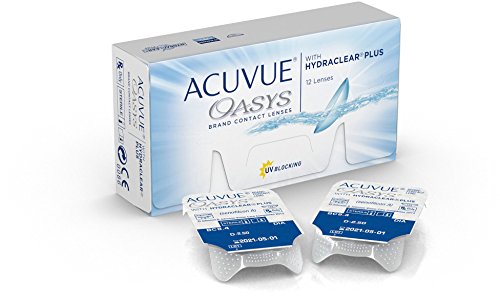 ACUVUE® OASYS with HYDRACLEAR® PLUS - Lentillas quincenales - protección UV - 12 lentes