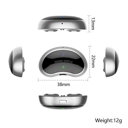 ADDG Tapón del ronquido del ronquido Anti Previene Inteligente Anti-ronquido solución cómoda del sueño ronquido solución