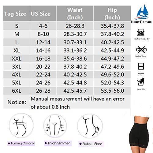 Adelgazante para Mujer Fajas Reductoras Cuerpo de Cintura Alta Control de Abdomen Adelgazamiento para Muslos